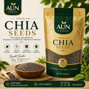AUN FOODS PREMIUM  CHIA SEEDS 250G