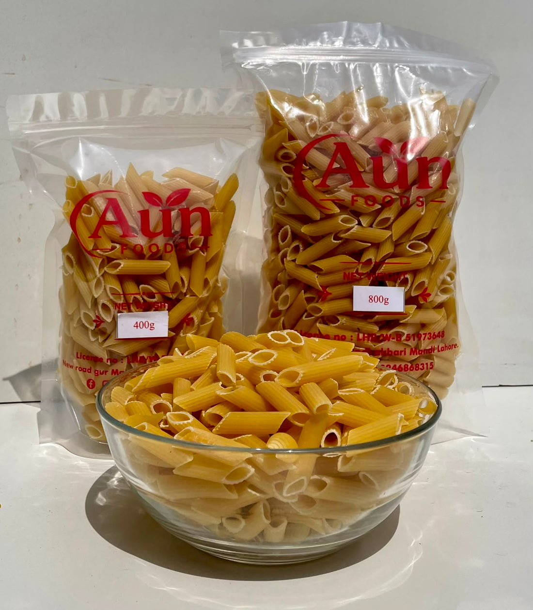 AUN FOODS BIG PENNY PASTA[SLANTY PASTA] 400g