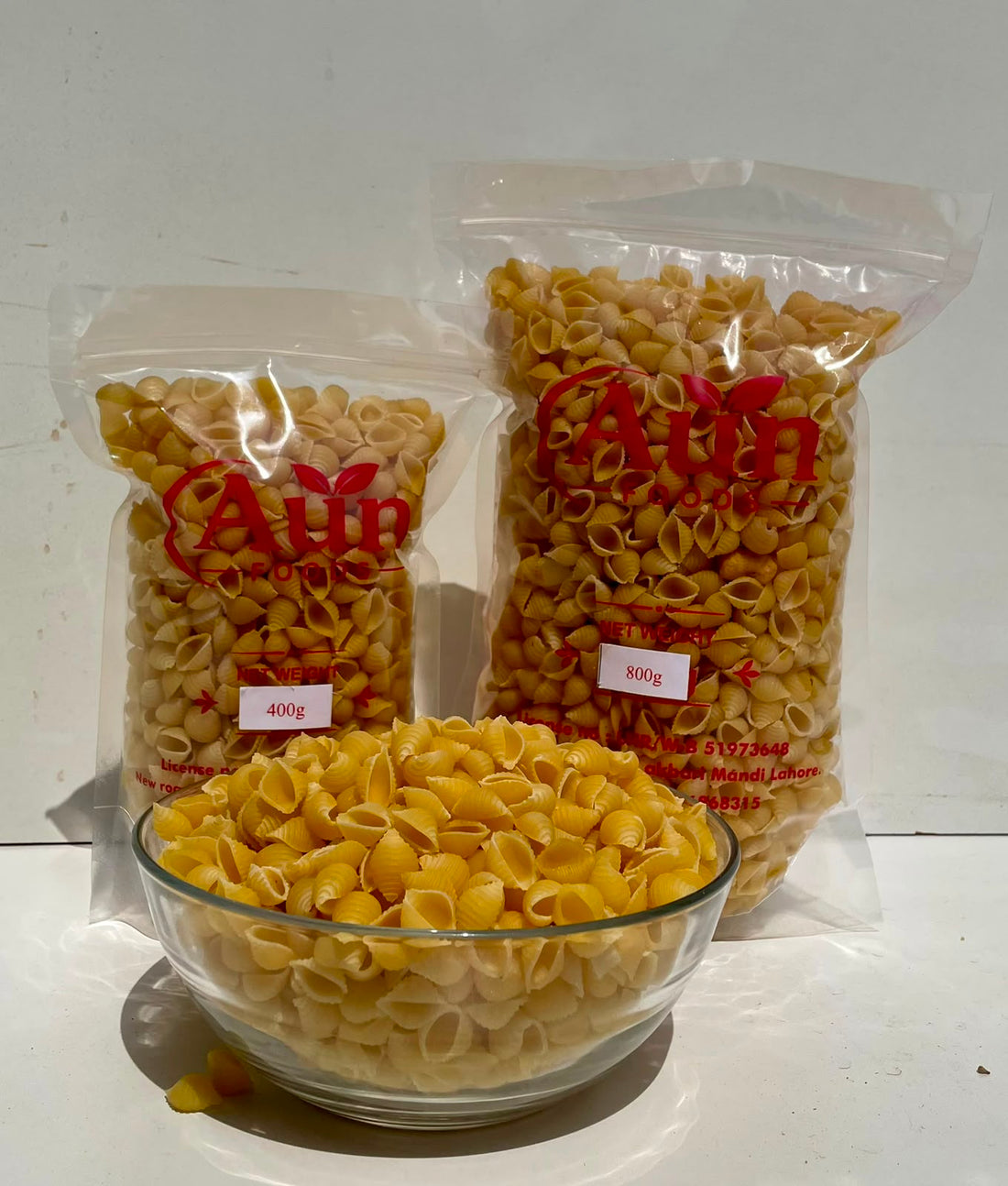 AUN FOODS Shell Macaroni 800g