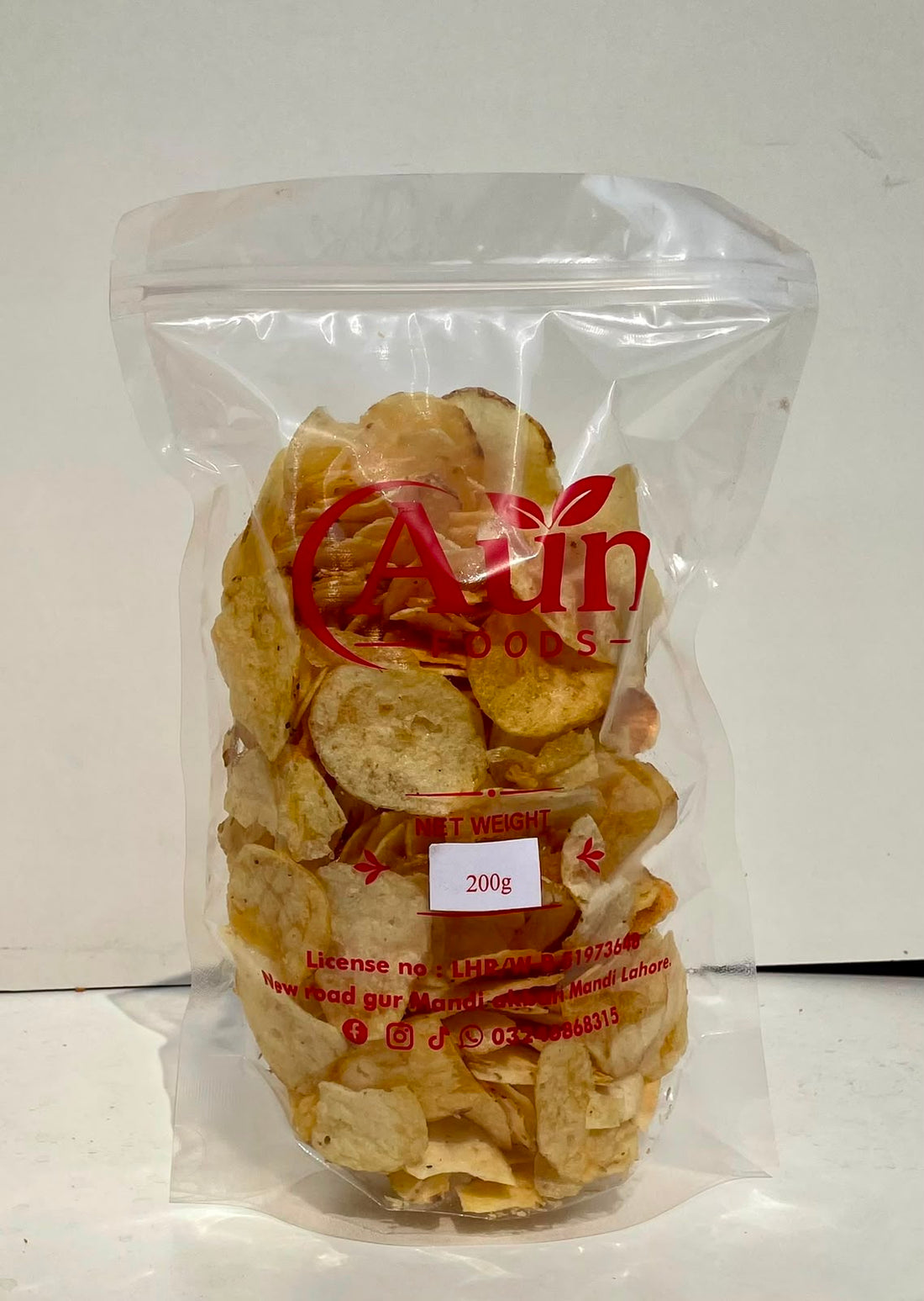 AUN FOODS Salted Chips 200g
