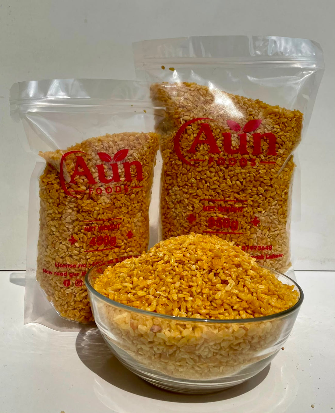 AUN FOODS Fried Daal Moong 950g