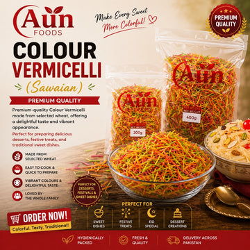 AUN FOODS Color Vermicelli (sawaian) 200g