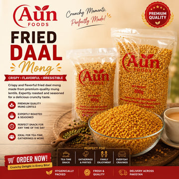 AUN FOODS Fried Daal Moong 950g
