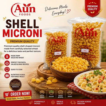 AUN FOODS Shell Macaroni 400g