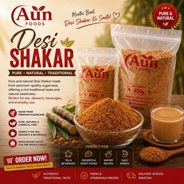 AUN FOODS Desi Shakar 450g